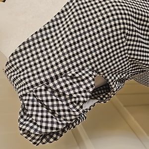 Calvin Klein midi checkered size 6